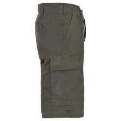 MFH BW Bermuda Moleskin OD Green Stonewashed -Condo Clothing Shop 01453P 03