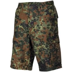 MFH US BDU Bermuda Shorts Flecktarn -Condo Clothing Shop 01502VMFHUSBermudaBDUShortsFlecktarn1