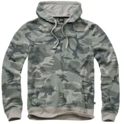 Brandit Sweathoody Gray Camo