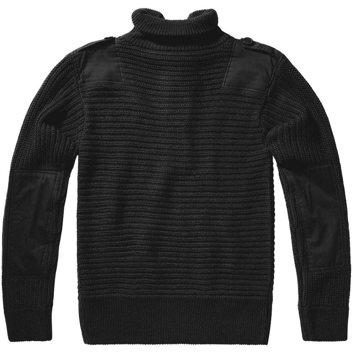 Brandit Alpin Pullover Troyer Black 2 Brandit Alpin Pullover Troyer Black - Image 2