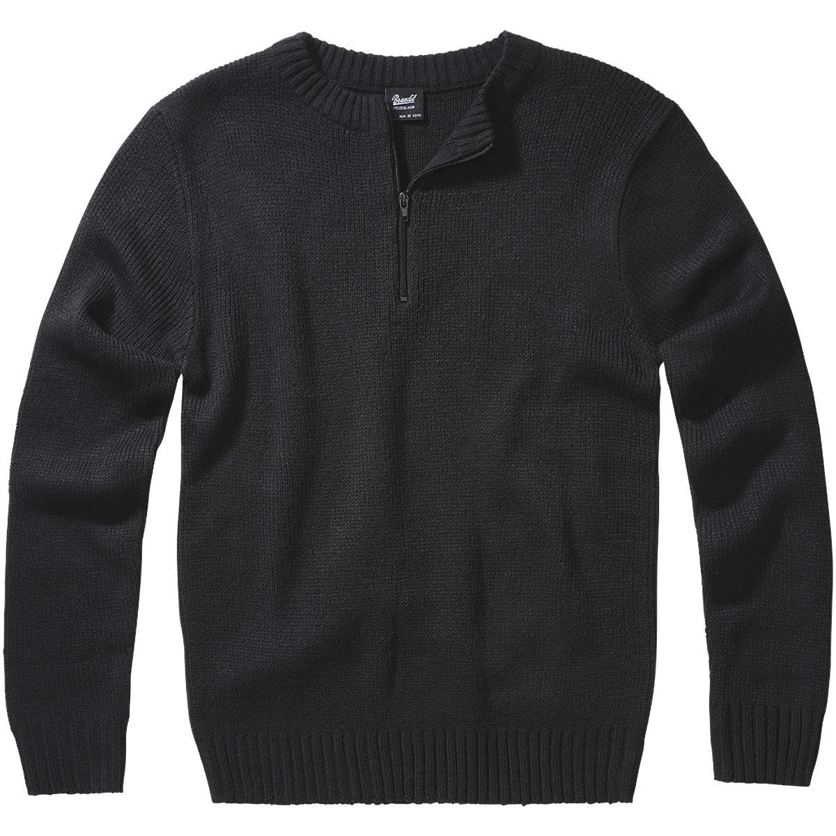 Brandit Armee Pullover Troyer Black 1 Brandit Armee Pullover Troyer Black