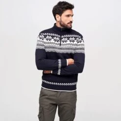 Brandit Troyer Norweger Pullover Navy 6 Brandit Troyer Norweger Pullover Navy -Condo Clothing Shop 5029 8 Brandit Troyer Norweger Pullover Navy 3 2