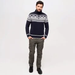 Brandit Troyer Norweger Pullover Navy 7 Brandit Troyer Norweger Pullover Navy -Condo Clothing Shop 5029 8 Brandit Troyer Norweger Pullover Navy 4 2