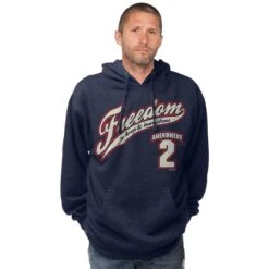 7.62 Design 2nd Amendment Freedom Hoodie Navy Heather -Condo Clothing Shop 7.62Design2ndAmendmentFreedomHoodieNavyHeather 3