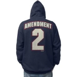 7.62 Design 2nd Amendment Freedom Hoodie Navy Heather -Condo Clothing Shop 7.62Design2ndAmendmentFreedomHoodieNavyHeather 4