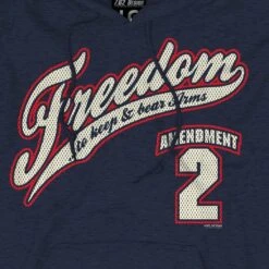 7.62 Design 2nd Amendment Freedom Hoodie Navy Heather -Condo Clothing Shop 7.62Design2ndAmendmentFreedomHoodieNavyHeather 5
