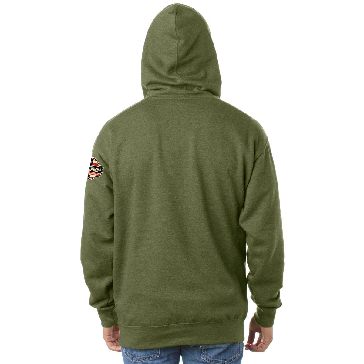 7.62 Design Warfighters Hoodie Heather Green 4 7.62 Design Warfighters Hoodie Heather Green - Image 4