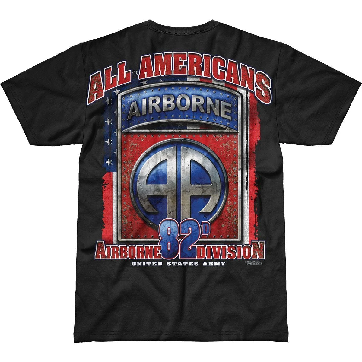 7.62 Design Army 82nd Airborne All Americans Battlespace T-Shirt Black 1 7.62 Design Army 82nd Airborne All Americans Battlespace T-Shirt Black