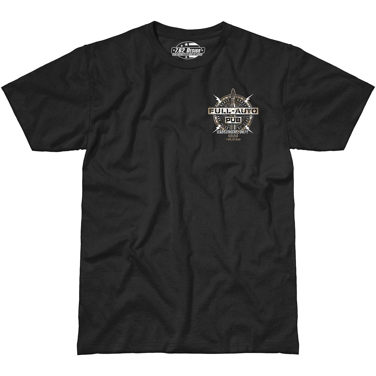 7.62 Design Full-Auto Pub T-Shirt Black 2 7.62 Design Full-Auto Pub T-Shirt Black - Image 2