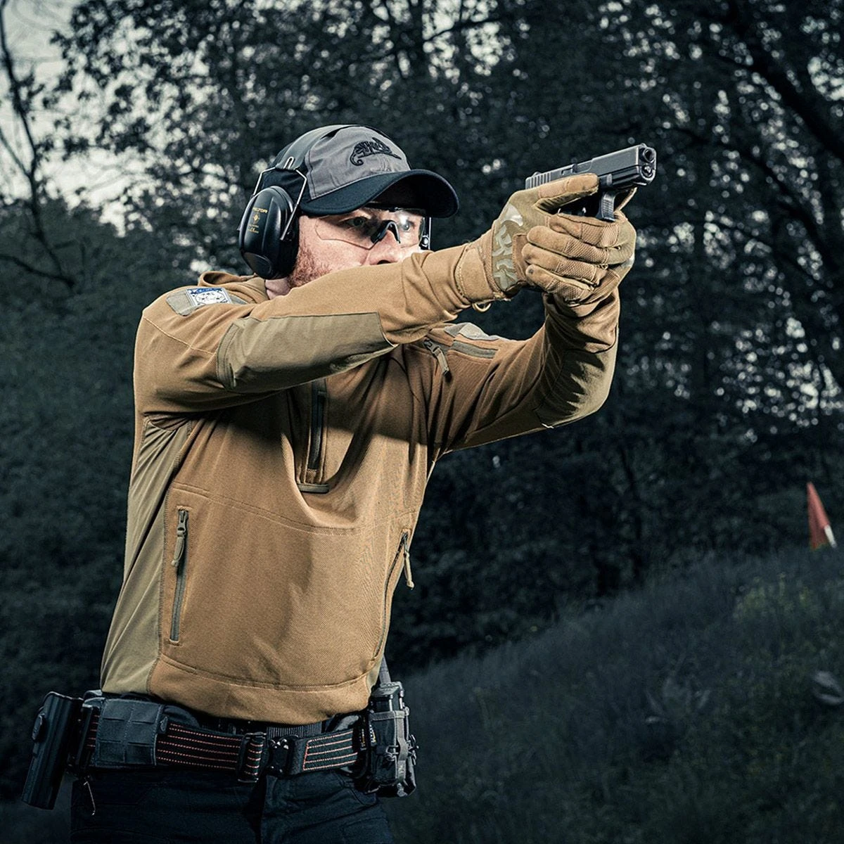 Helikon Range Hoodie TopCool Coyote/Adaptive Green 10 Helikon Range Hoodie TopCool Coyote/Adaptive Green - Image 10