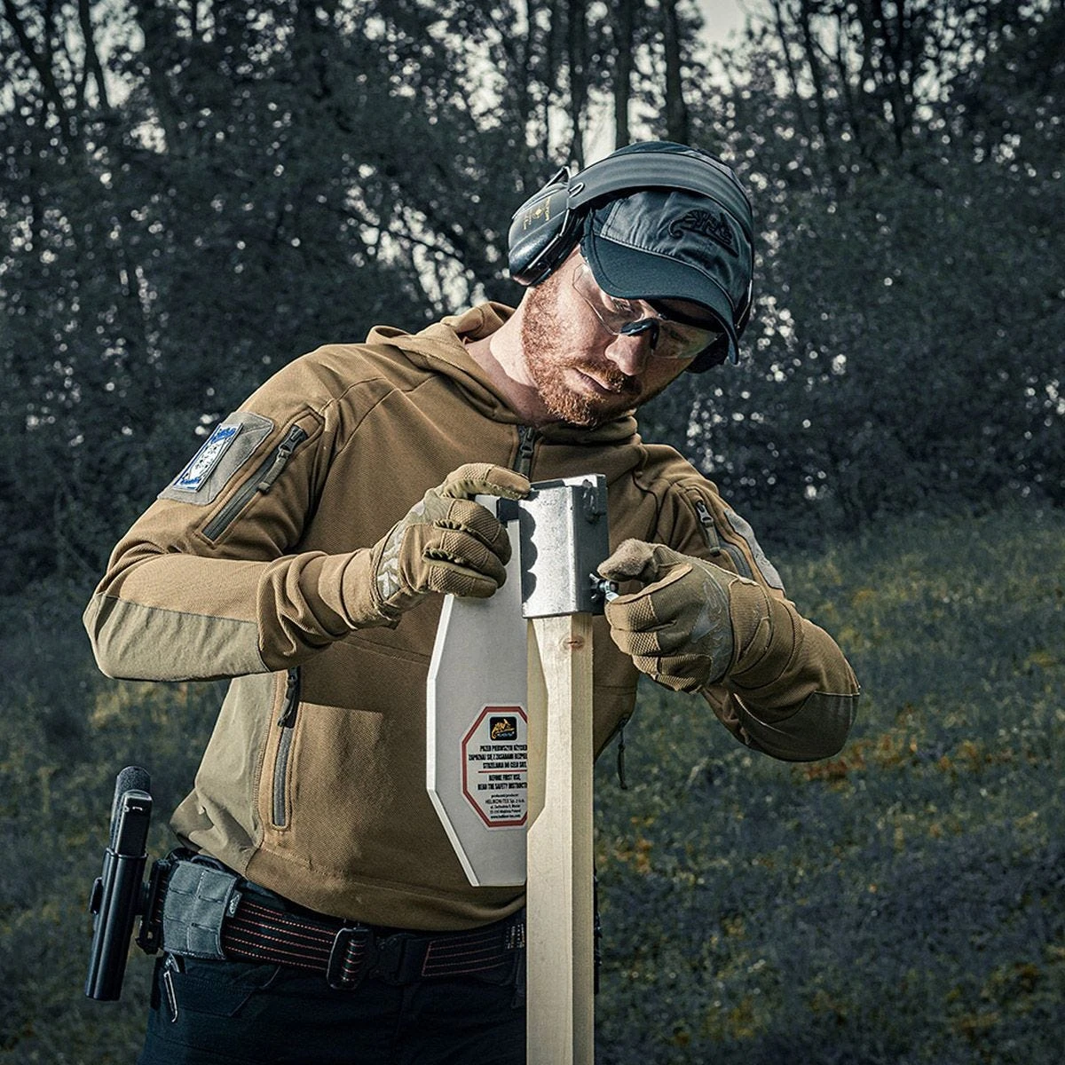 Helikon Range Hoodie TopCool Coyote/Adaptive Green 9 Helikon Range Hoodie TopCool Coyote/Adaptive Green - Image 9