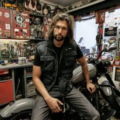 Brandit Motörhead Ranger Vest Black -Condo Clothing Shop Brandit Motorhead Ranger Vest Black 3 1