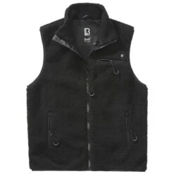 Brandit Teddyfleece Worker Vest Black -Condo Clothing Shop Brandit Teddyfleece Worker Vest Black 3 1200x1200 2
