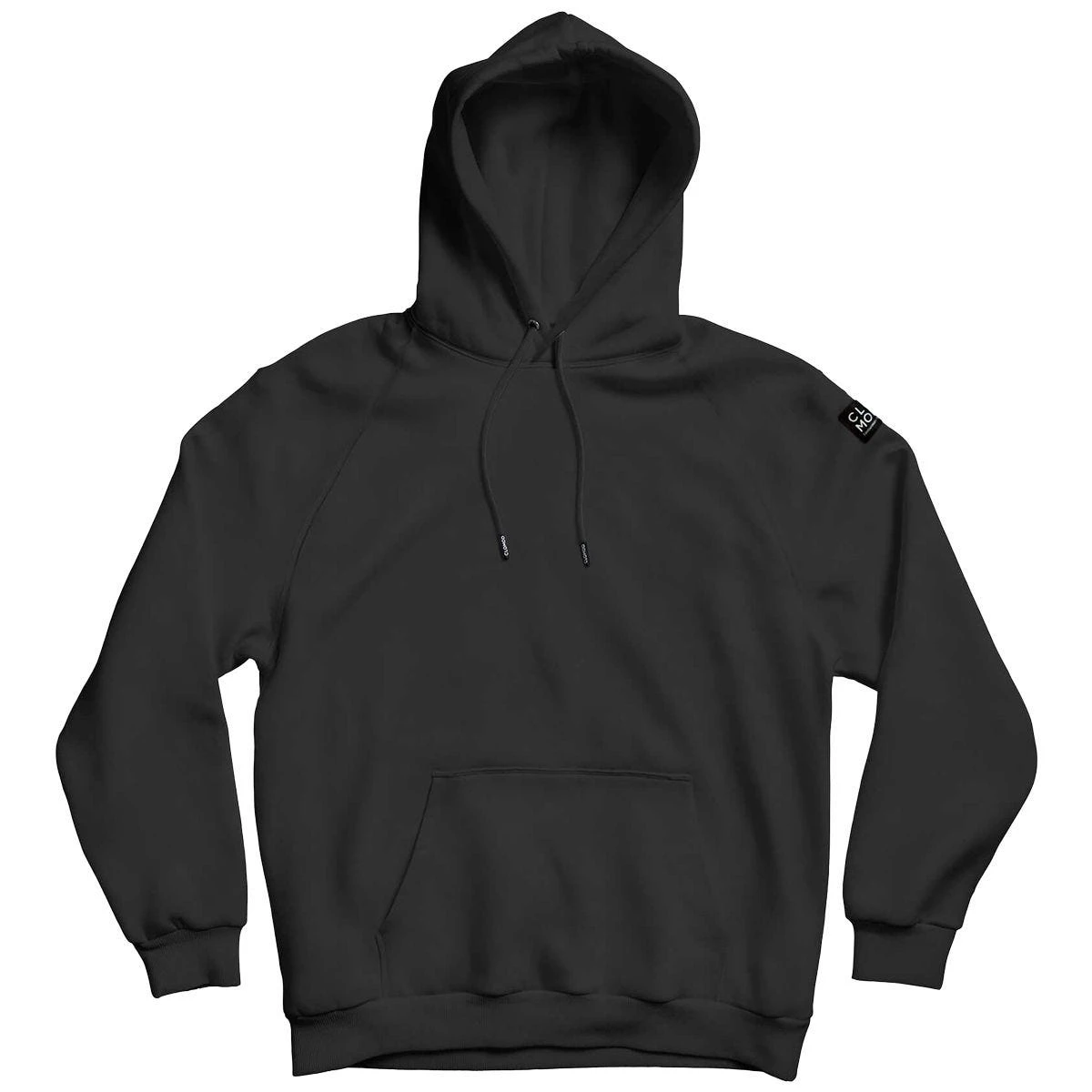 CLOMOD Hoodie "Blank" Black 1 CLOMOD Hoodie "Blank" Black
