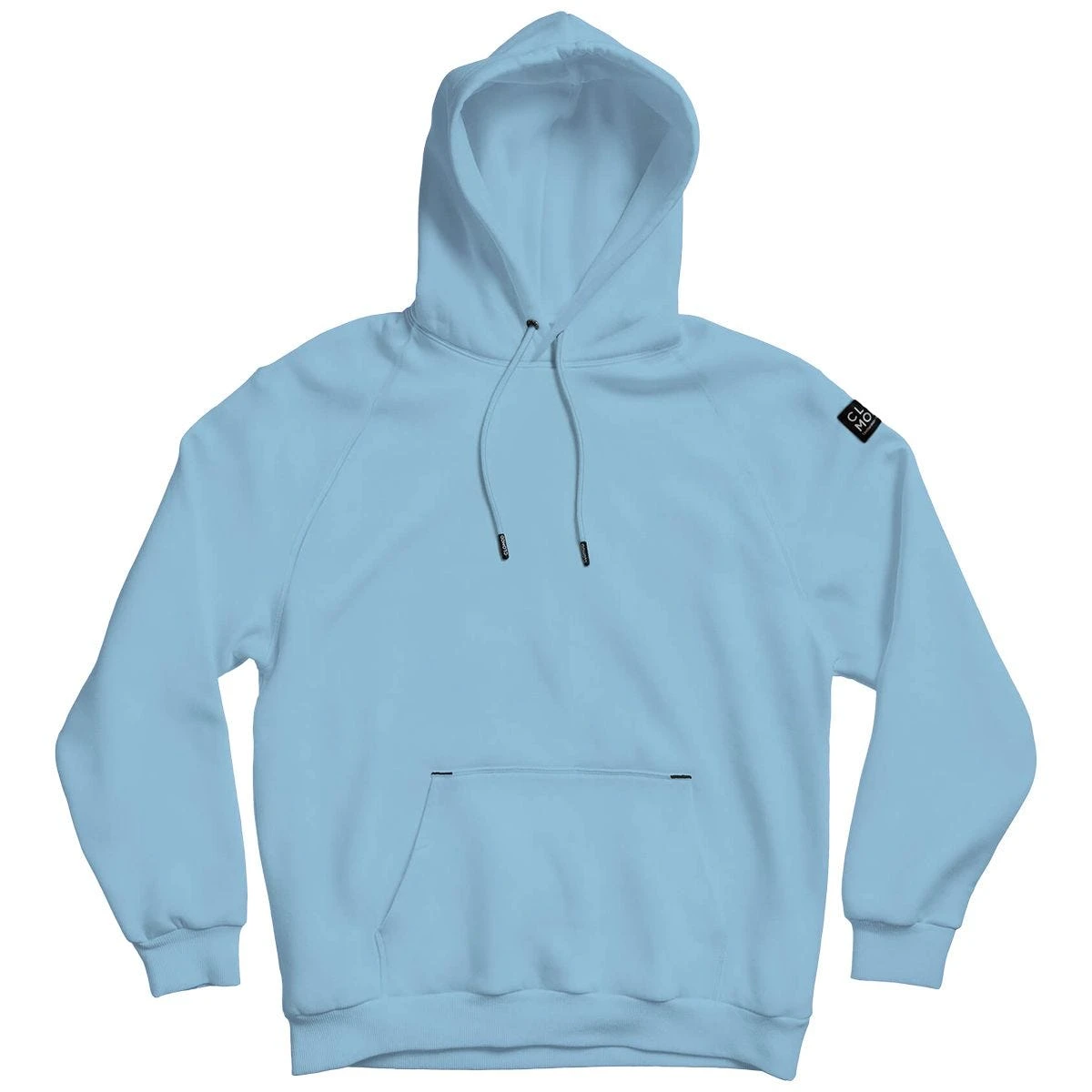 CLOMOD Hoodie "Blank" Lagoon Blue 1 CLOMOD Hoodie "Blank" Lagoon Blue