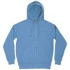 CLOMOD Hoodie Zip Sweater "Blank" Dawn Blue