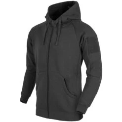 Helikon Urban Tactical Hoodie Lite Full Zip Black