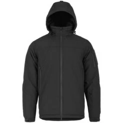 Highlander Stryker Jacket Black 9 Highlander Stryker Jacket Black -Condo Clothing Shop Highlander Stryker Black Front Hood 01 2