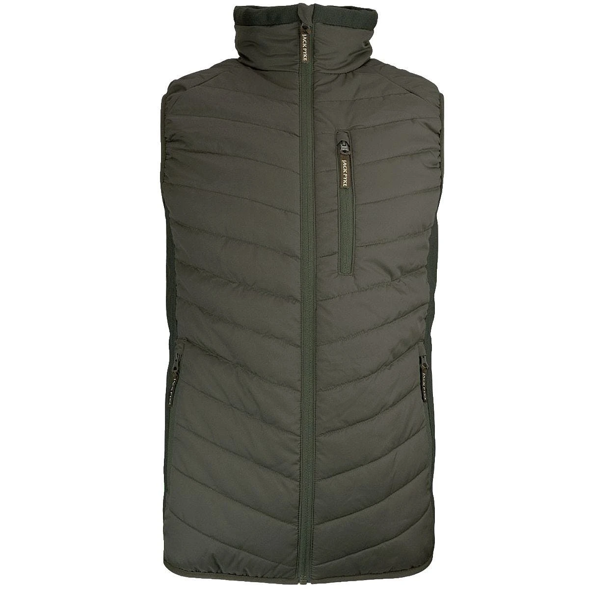 Jack Pyke Hybrid Gilet Green 1 Jack Pyke Hybrid Gilet Green