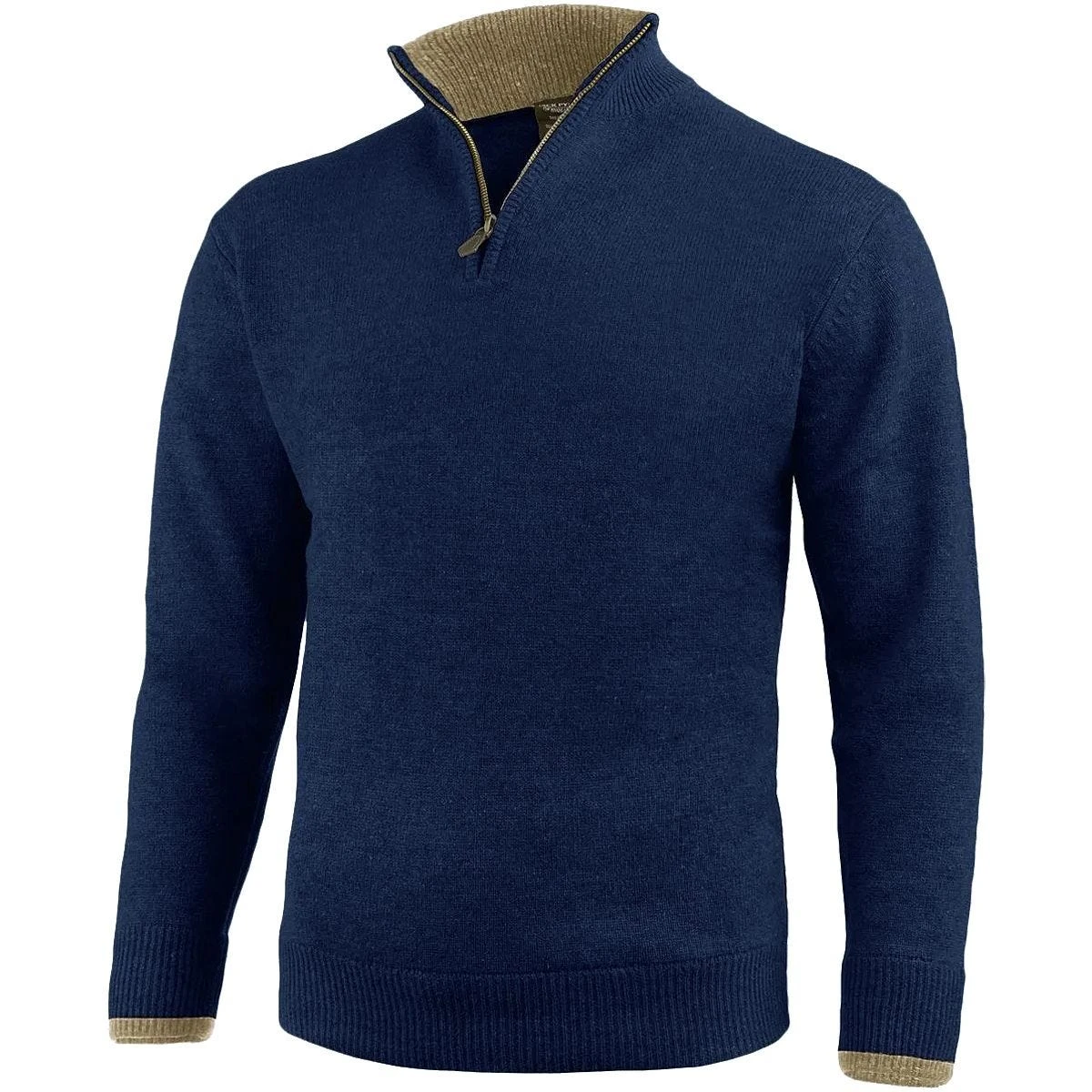 Jack Pyke Ashcombe Zip Neck Pullover Navy 1 Jack Pyke Ashcombe Zip Neck Pullover Navy