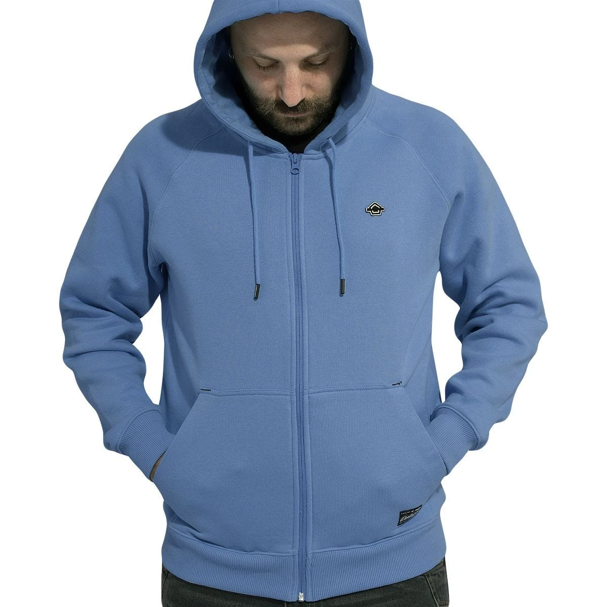 Pentagon Phaeton Zipped Hoodie Dawn Blue 3 Pentagon Phaeton Zipped Hoodie Dawn Blue - Image 3
