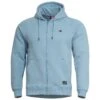 Pentagon Phaeton Zipped Hoodie Lagoon Blue