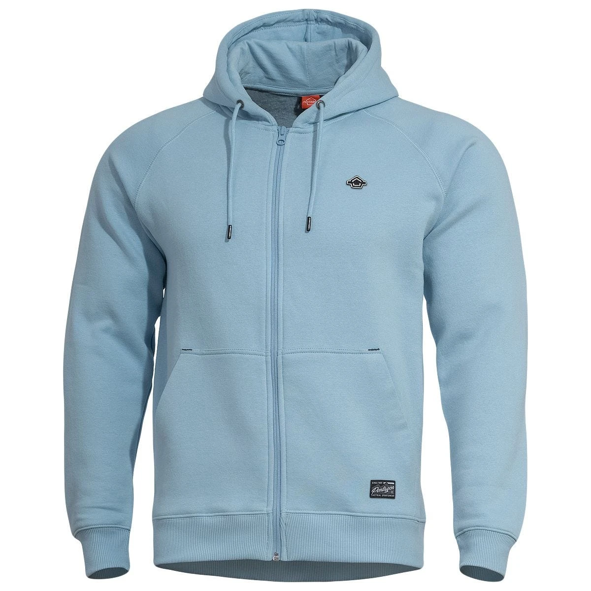 Pentagon Phaeton Zipped Hoodie Lagoon Blue 1 Pentagon Phaeton Zipped Hoodie Lagoon Blue
