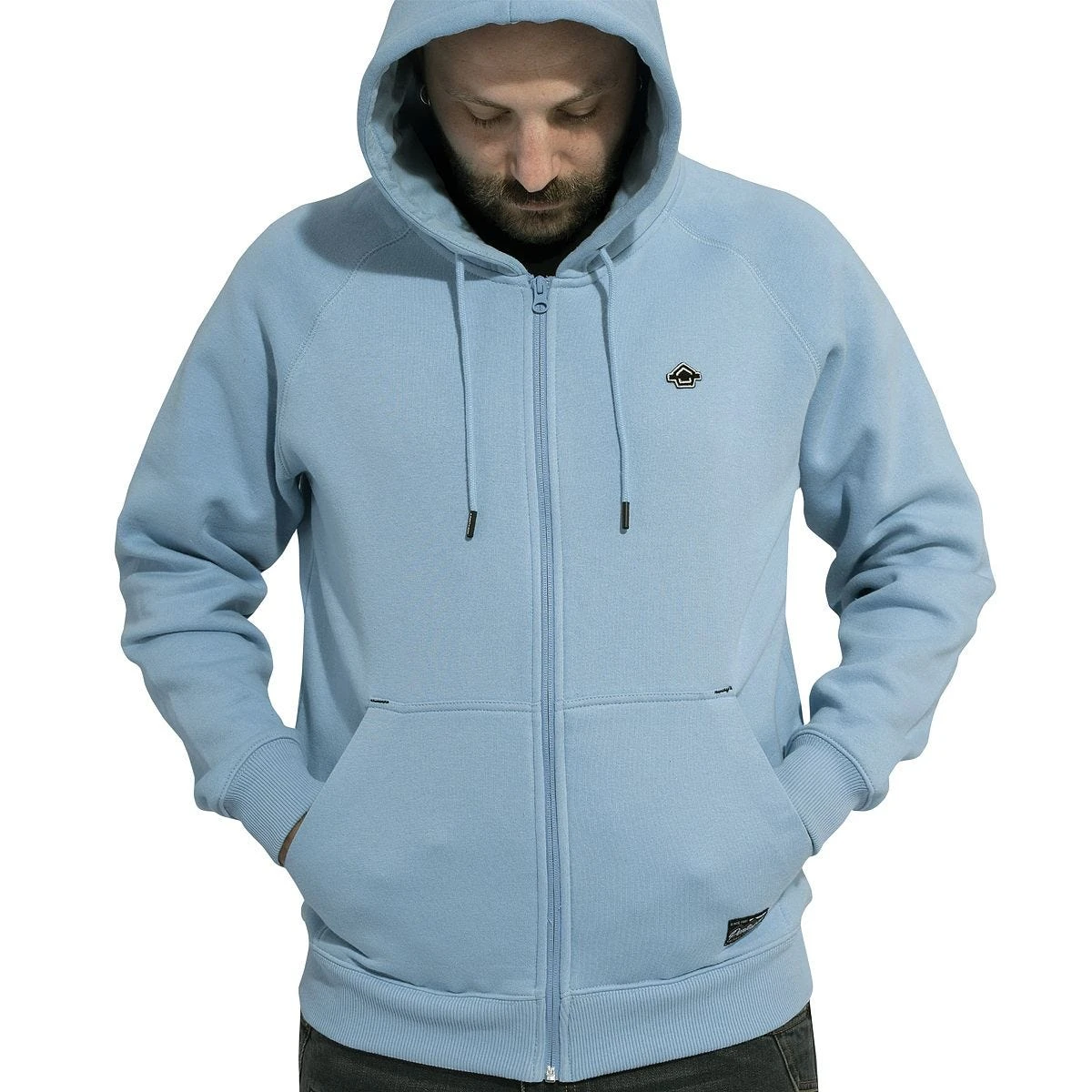 Pentagon Phaeton Zipped Hoodie Lagoon Blue 3 Pentagon Phaeton Zipped Hoodie Lagoon Blue - Image 3