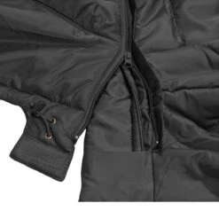 MFH Lined Vest With A Detachable Hood Black -Condo Clothing Shop MFH 04155 Vest Lined Detachable Hood black 004