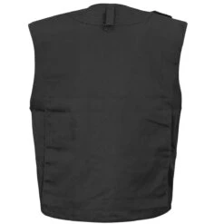 Fox Outdoor Heavy Vest Black -Condo Clothing Shop MFH 04253A Outdoor Vest Heavy Version Black 003