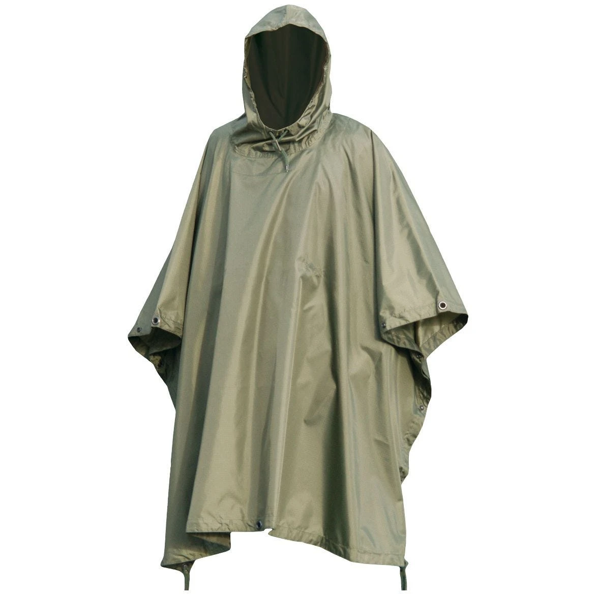 Waterproof Poncho Ripstop Olive 1 Waterproof Poncho Ripstop Olive