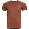 Pentagon Body Shock T-Shirt Maroon Red