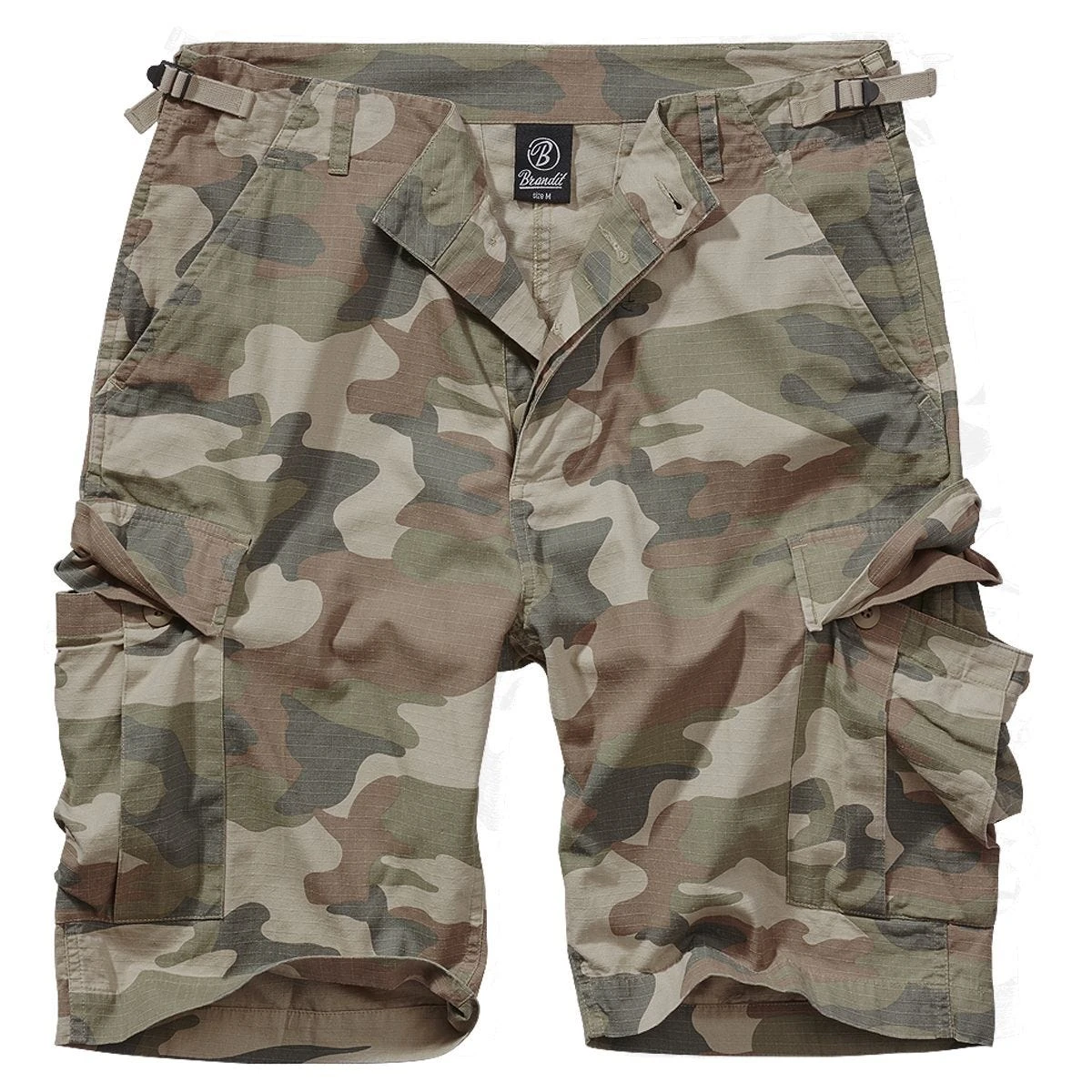 Brandit BDU Shorts Light Woodland 1 Brandit BDU Shorts Light Woodland
