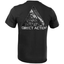 Direct Action Logo D.A. 3 T-shirt Black 6 Direct Action Logo D.A. 3 T-shirt Black -Condo Clothing Shop direct action logo da3 t shirt black 2 1