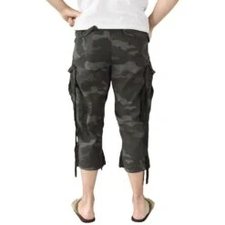 Surplus Engineer Vintage 3/4 Shorts Black Camo -Condo Clothing Shop engineer trousers black camo 44 1