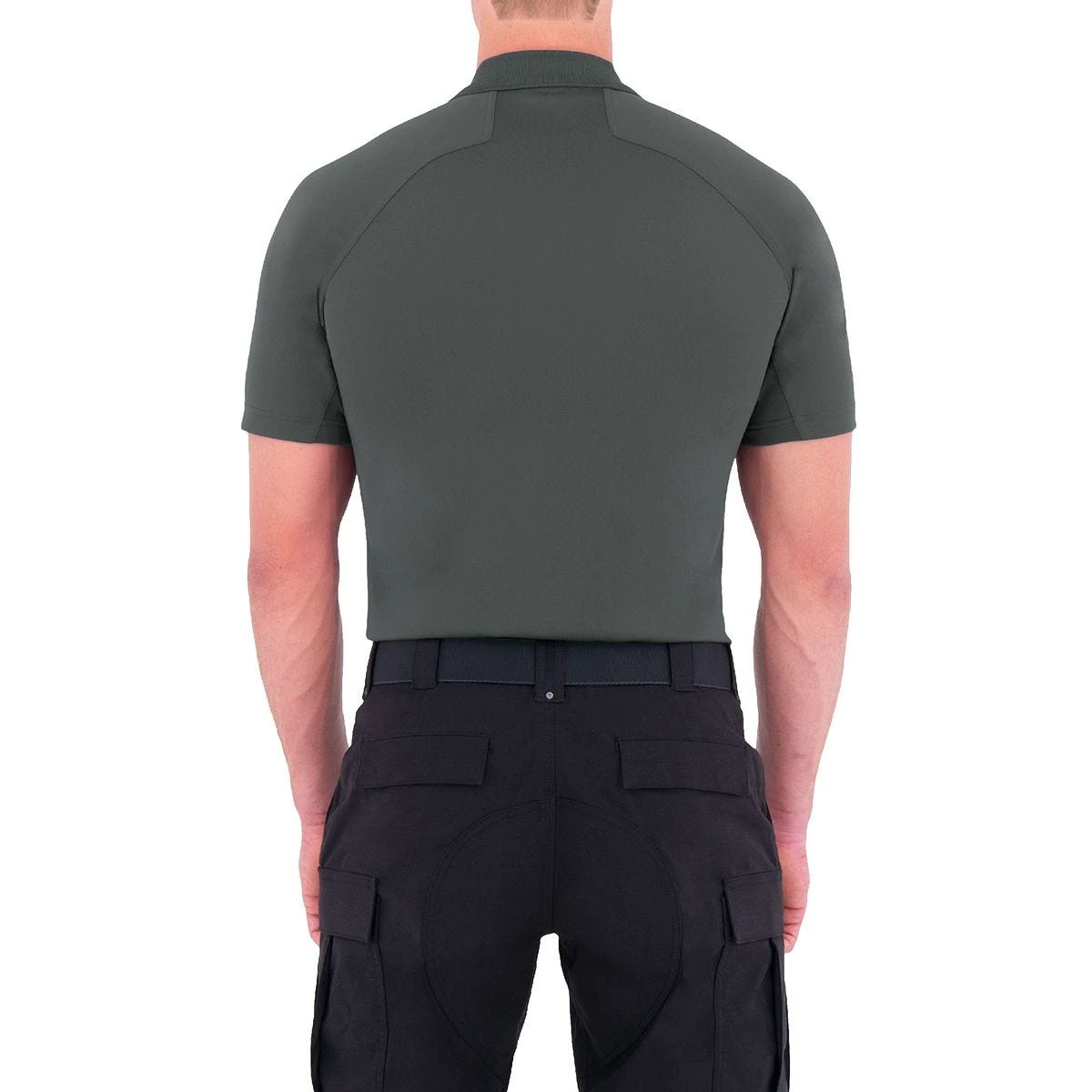 First Tactical Men's Performance Short Sleeve Polo Asphalt 3 First Tactical Men's Performance Short Sleeve Polo Asphalt - Image 3