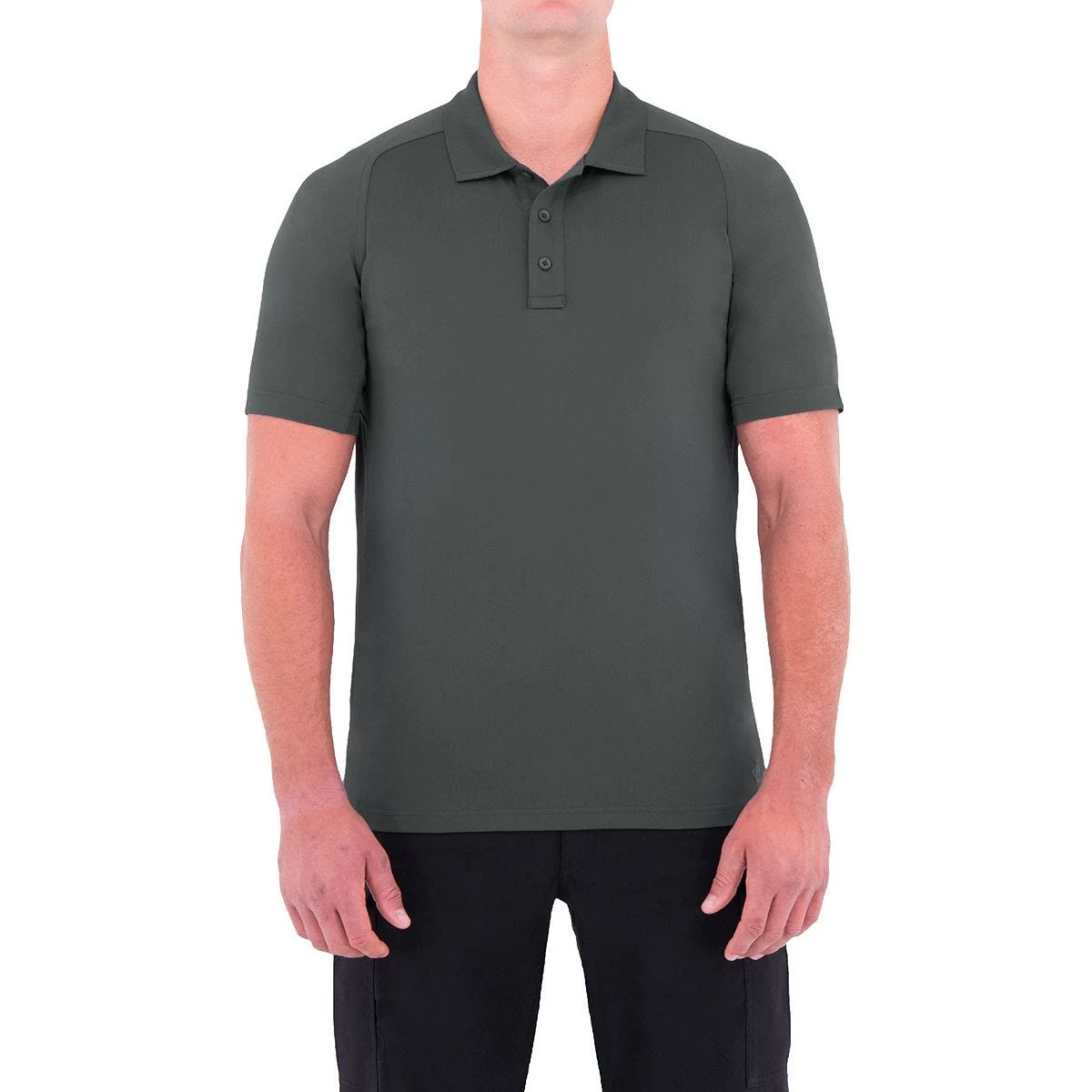 First Tactical Men's Performance Short Sleeve Polo Asphalt 4 First Tactical Men's Performance Short Sleeve Polo Asphalt - Image 4