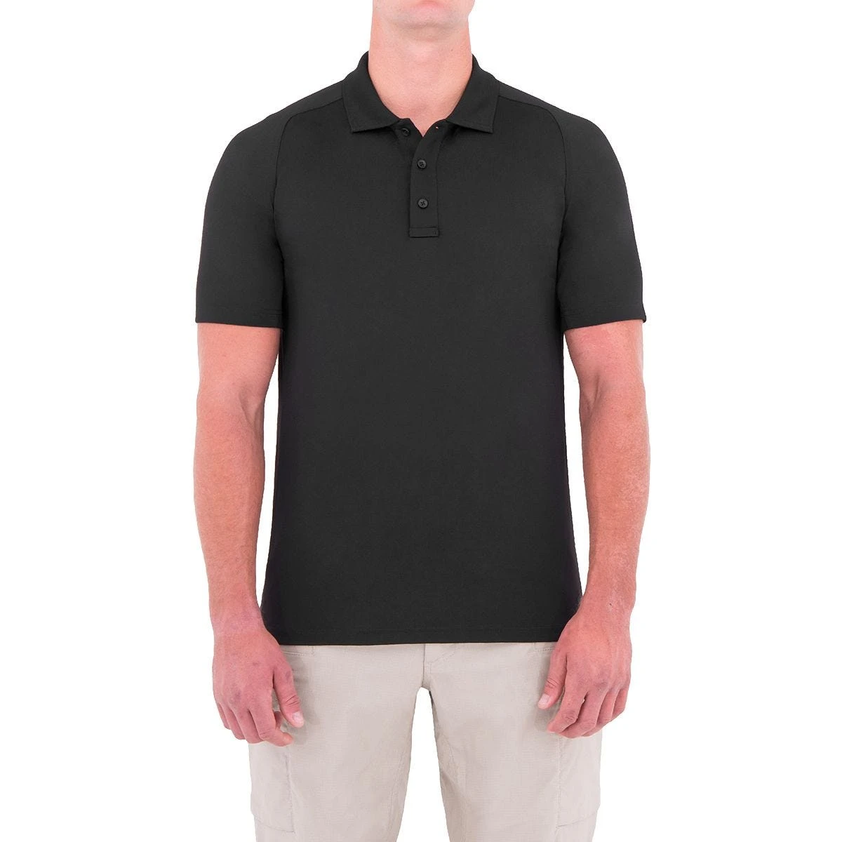 First Tactical Men's Performance Short Sleeve Polo Black 4 First Tactical Men's Performance Short Sleeve Polo Black - Image 4
