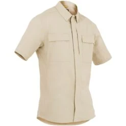 First Tactical Men's Specialist Short Sleeve BDU Shirt Khaki