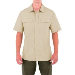 First Tactical Men's Specialist Short Sleeve BDU Shirt Khaki -Condo Clothing Shop first tactical MensSpecialistShortSleeveBDUShirt KHAKI ALL 3 1
