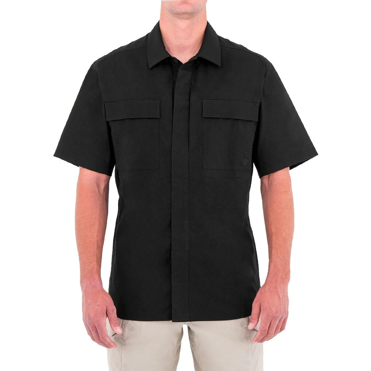 First Tactical Men's Tactix Short Sleeve BDU Shirt Black 4 First Tactical Men's Tactix Short Sleeve BDU Shirt Black - Image 4