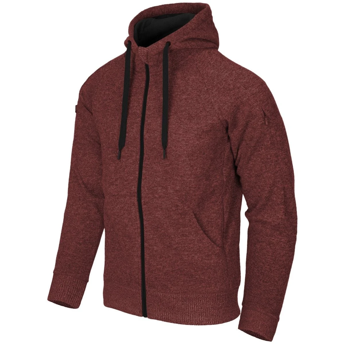 Helikon Covert Tactical Hoodie Full Zip Melange Red 1 Helikon Covert Tactical Hoodie Full Zip Melange Red