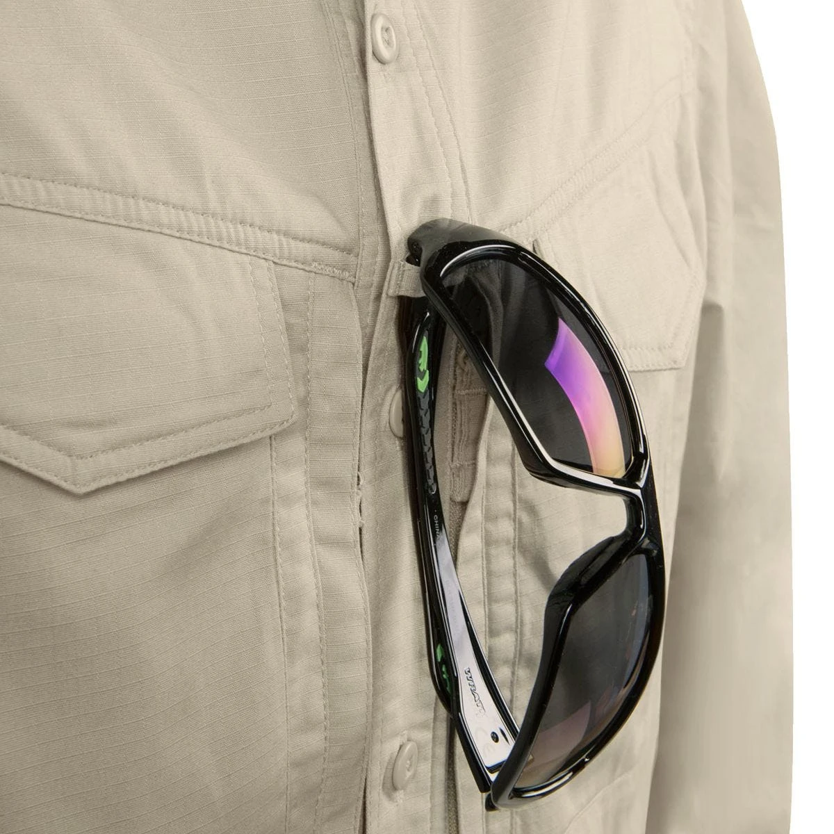 Helikon Defender Mk2 Long Sleeve Shirt Khaki 3 Helikon Defender Mk2 Long Sleeve Shirt Khaki - Image 3