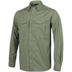 Helikon Defender Mk2 Long Sleeve Shirt Olive Green