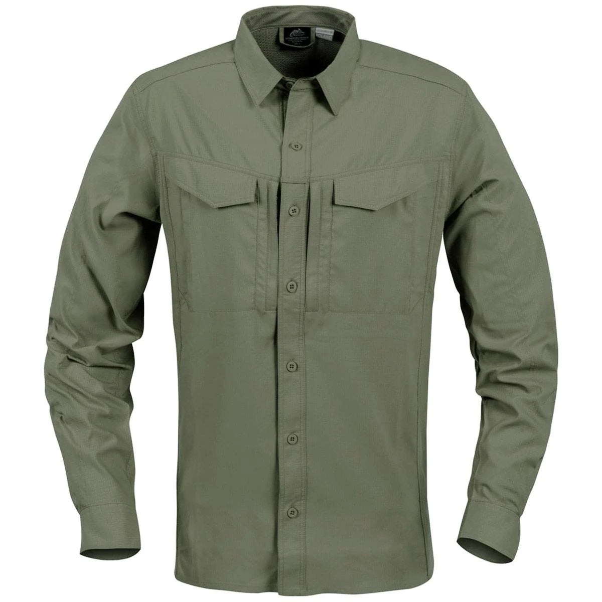 Helikon Defender Mk2 Tropical Shirt Long Sleeve Dark Olive 2 Helikon Defender Mk2 Tropical Shirt Long Sleeve Dark Olive - Image 2