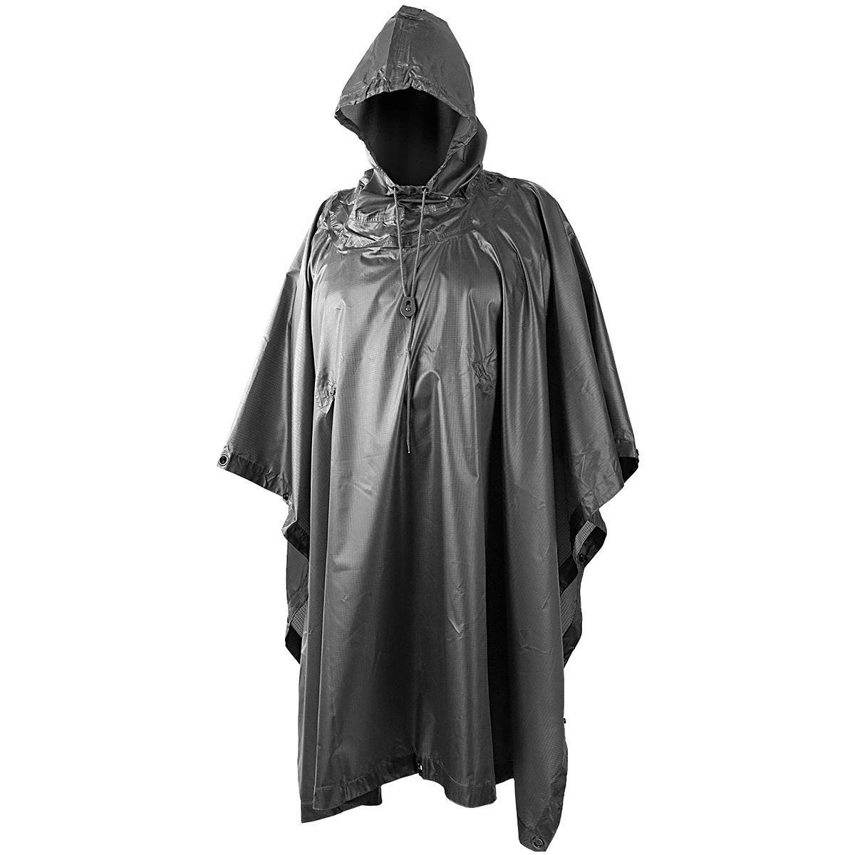 Helikon Waterproof Poncho Ripstop Black 1 Helikon Waterproof Poncho Ripstop Black