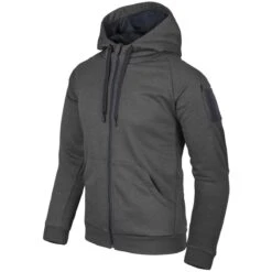 Helikon Urban Tactical Hoodie Full Zip Melange Black-Gray