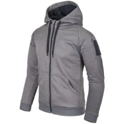 Helikon Urban Tactical Hoodie Full Zip Melange Gray