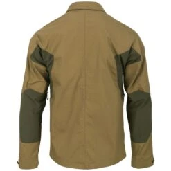 Helikon Woodsman Shirt Coyote / Taiga Green -Condo Clothing Shop helikon woodsman shirt coyote taiga green 002 1200x1200