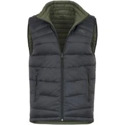 Highlander Reversible Gilet Black / Olive 8 Highlander Reversible Gilet Black / Olive -Condo Clothing Shop highlander reversible gilet black olive 3